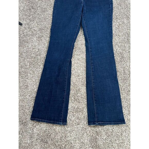 Levi’s classic bootcut denim jeans mid rise dark wash blue denim women’s 26 - Picture 12 of 12